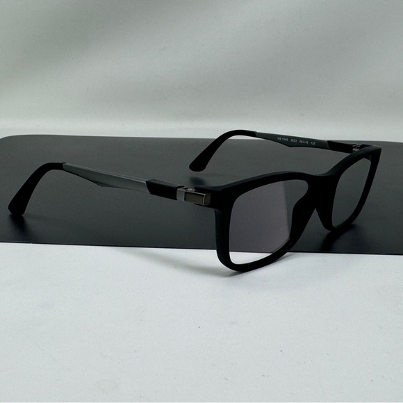 Ray-Ban RB1549 3633 Kids Eyeglasses Frames Black Gray Square Full Rim 46-16-125